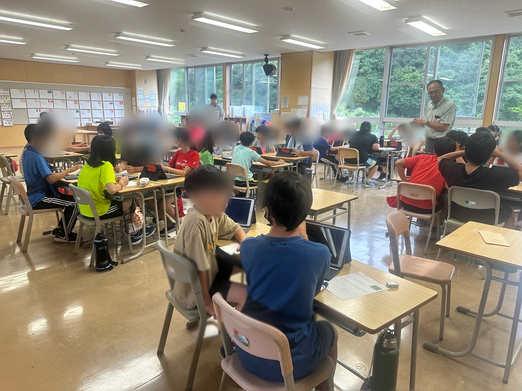 大地のつくりからイエづくりを知ってもらう