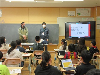 ふるさとキャリア教育 at 堺町小学校５年生